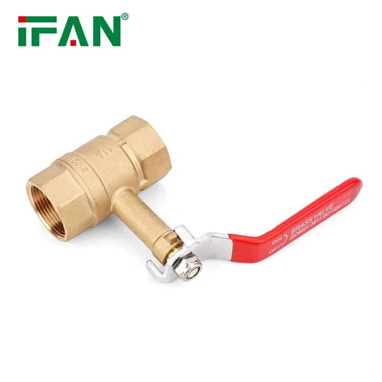 Plumbing Materials High Handle Brass Ball Valve high quality